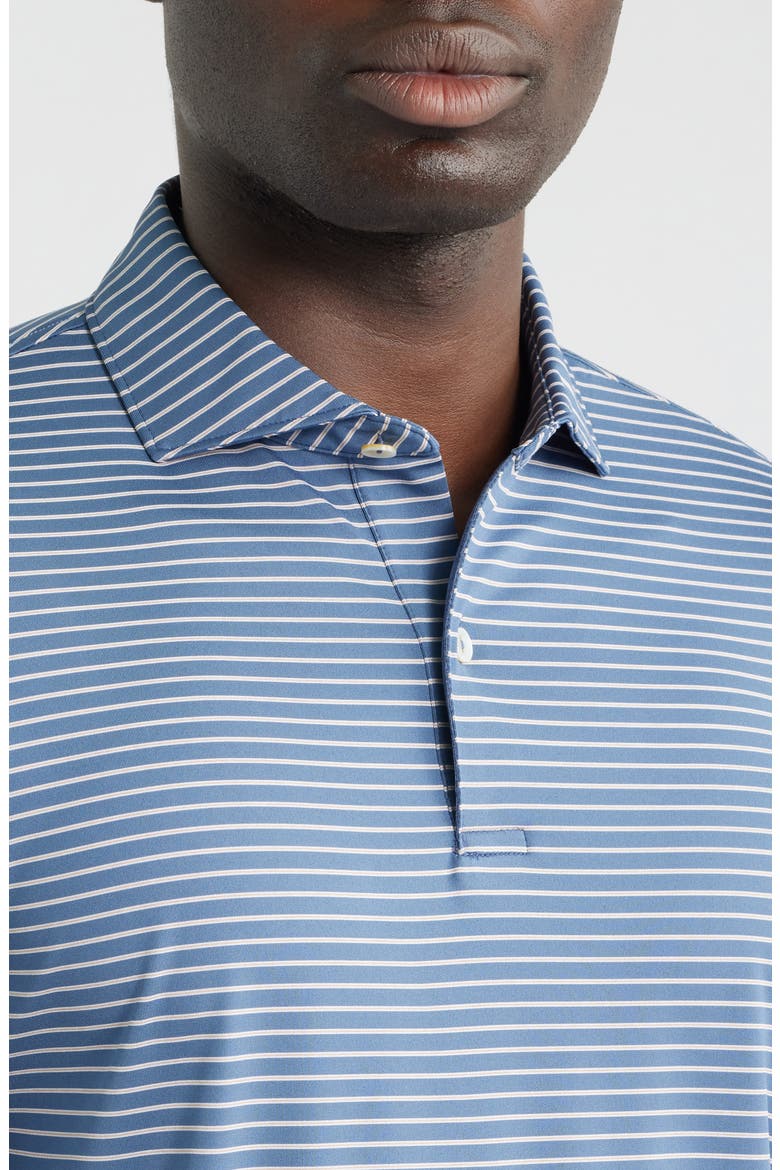 Crown Crafted Performance Jersey Polo, Alternate, color, CADET