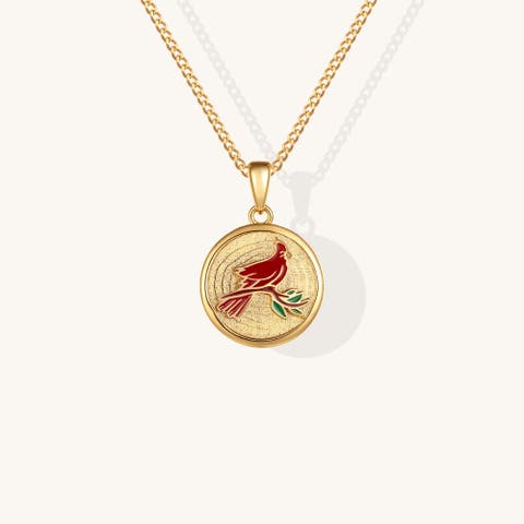 Cardinal - Always In My Heart necklace