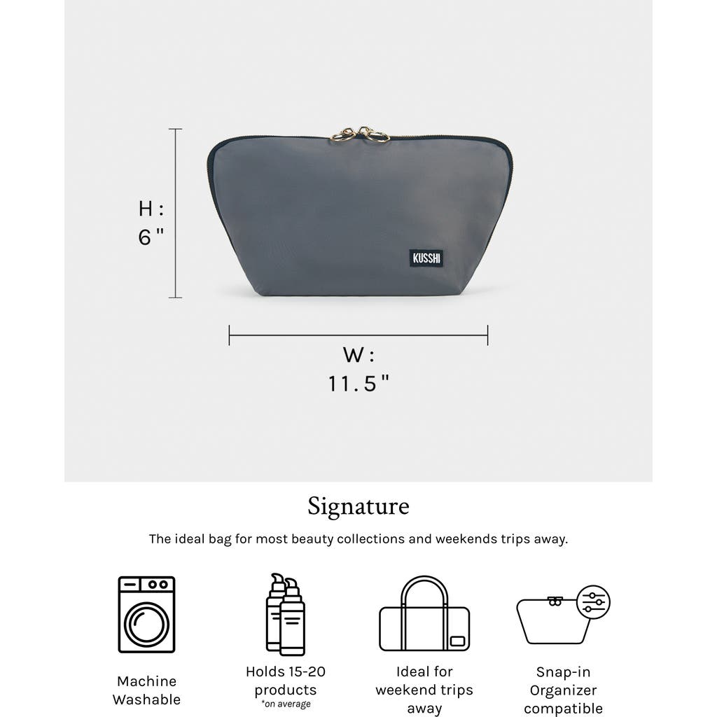 Kusshi Signature Makeup Bag In Multi
