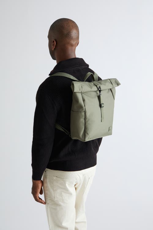 Lefrik Roll Mini Backpack In Green