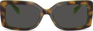 Michael Kors Corfu 56mm Rectangular Sunglasses