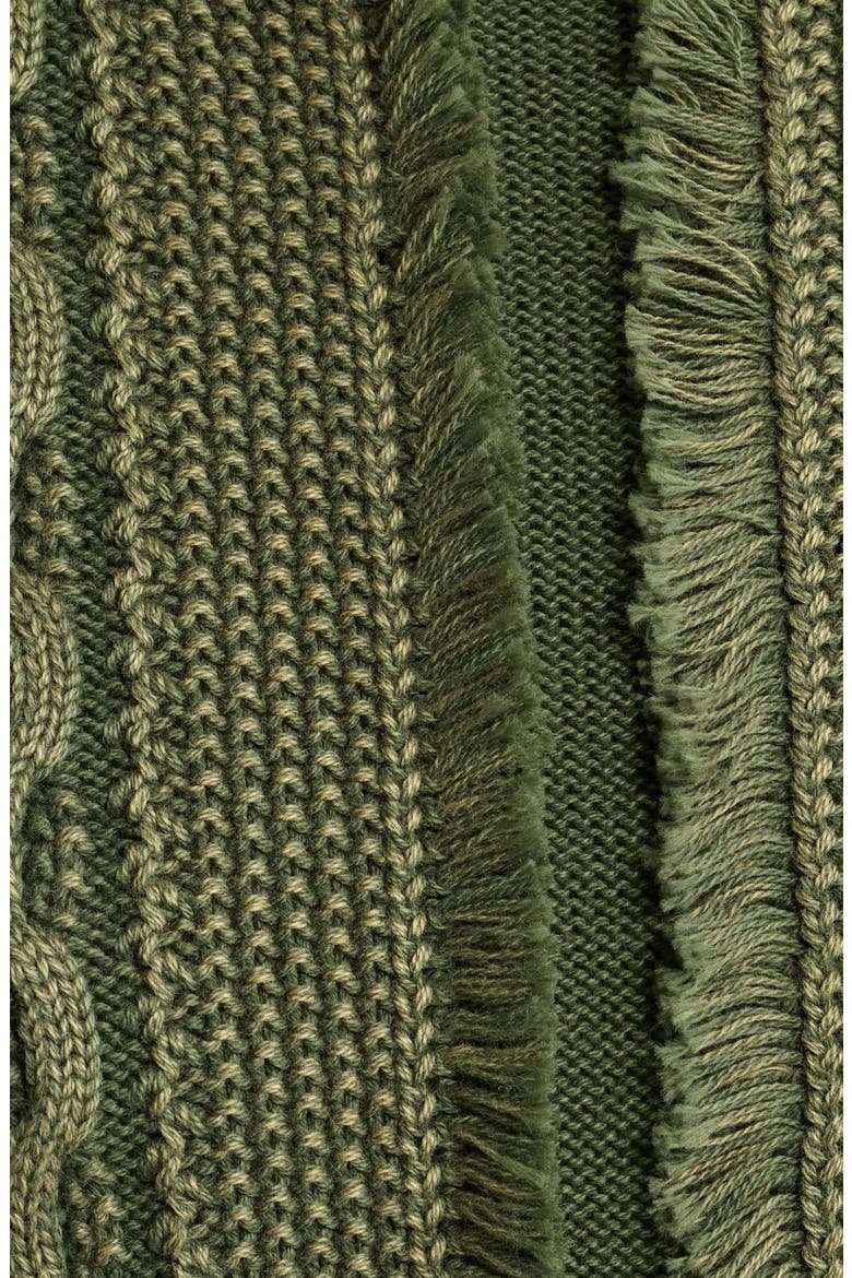 Liv Puff Sleeve Cotton Pullover, Alternate, color, IVY GREEN