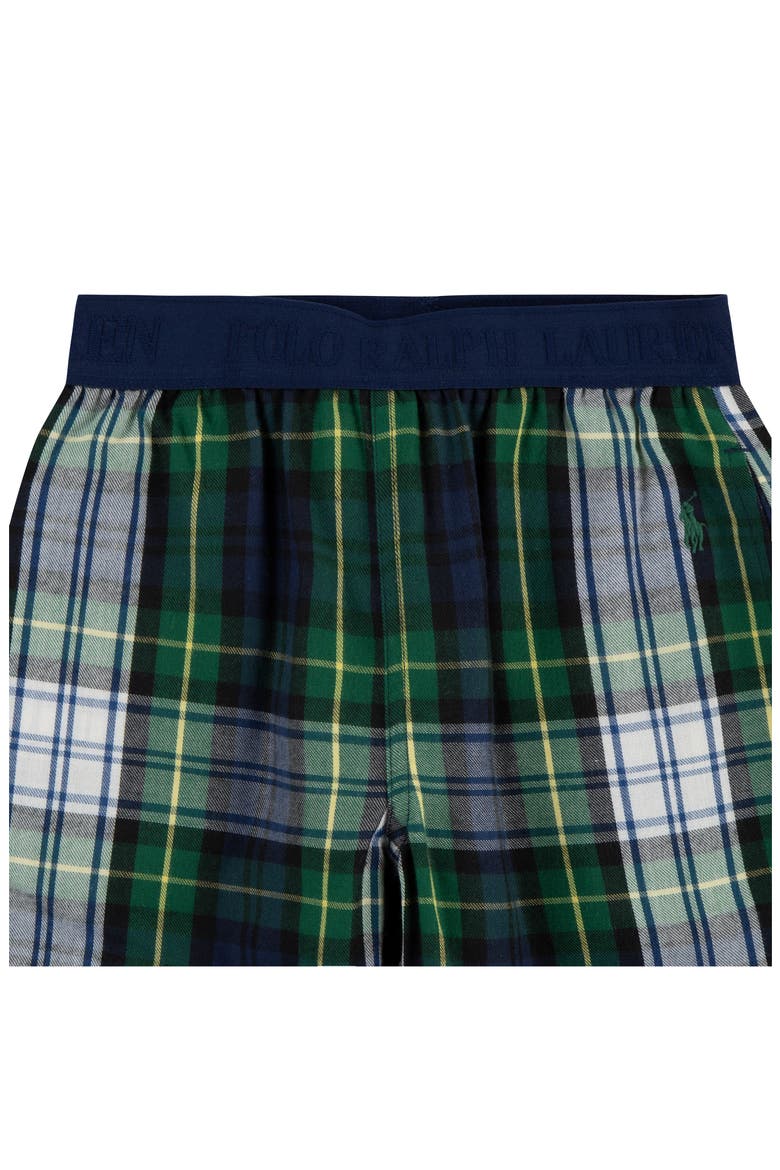 Kids' Plaid Sleep Pants, Alternate, color, WHITE GORDON PLAID