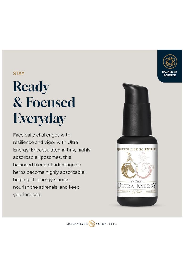 Ultra Energy Liposomal Adaptogenic Rhodiola Reishi and Ashwagandha Supplement, Alternate, color, None