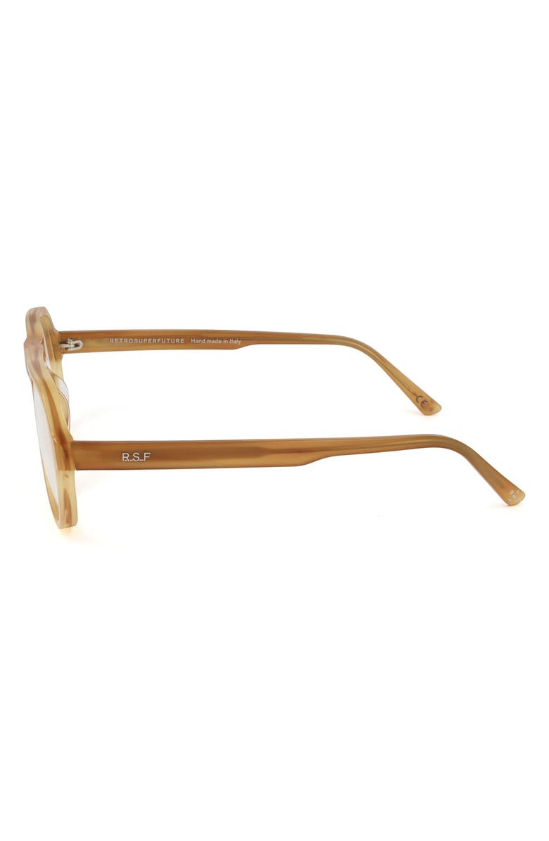 SUPER by RETROSUPERFUTURE<sup>®</sup> 51mm Aviator Optical Glasses, Alternate, color, Light Brown