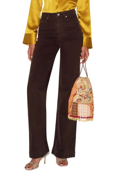 Bex Super Stretch High Waist Wide Leg Jeans