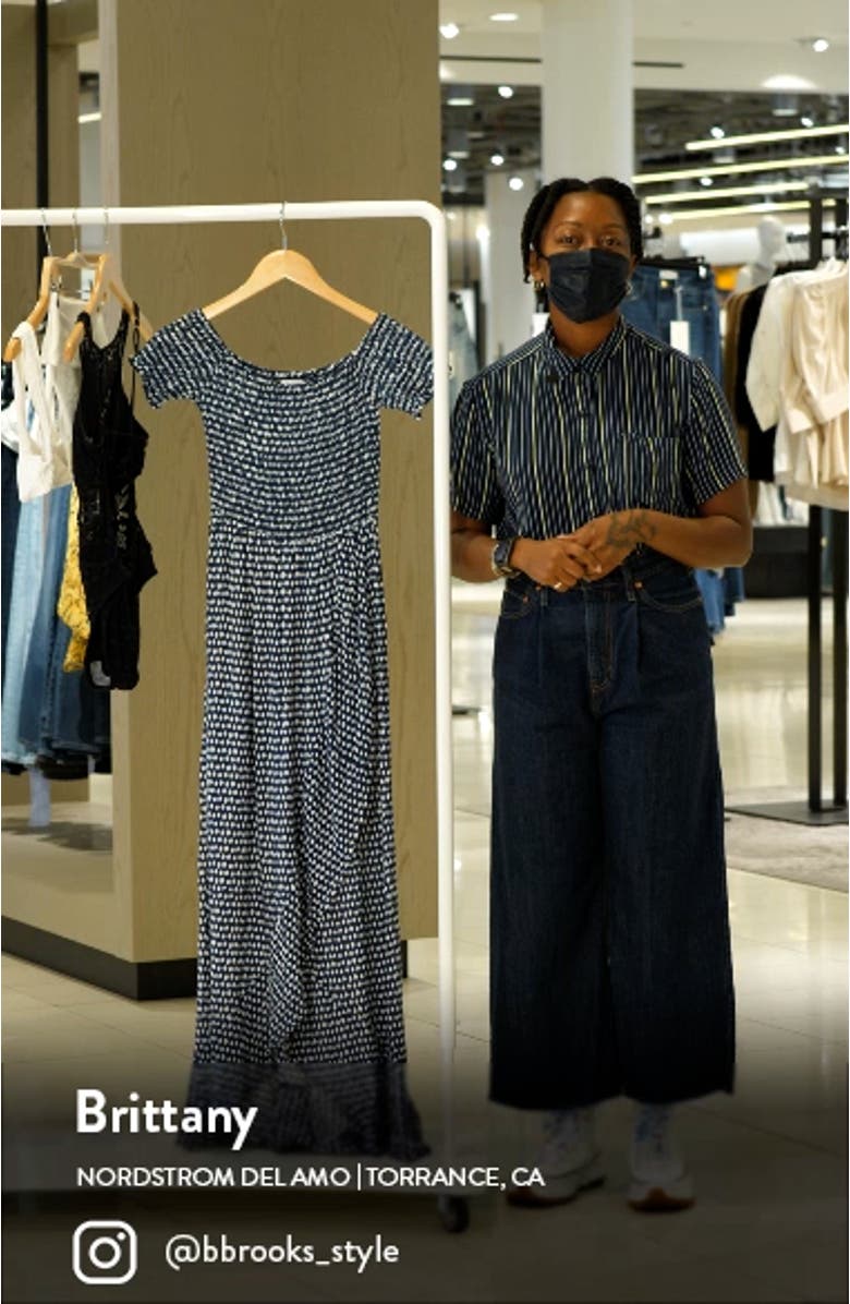 Cheyenne Off the Shoulder Maxi Dress, sales video thumbnail