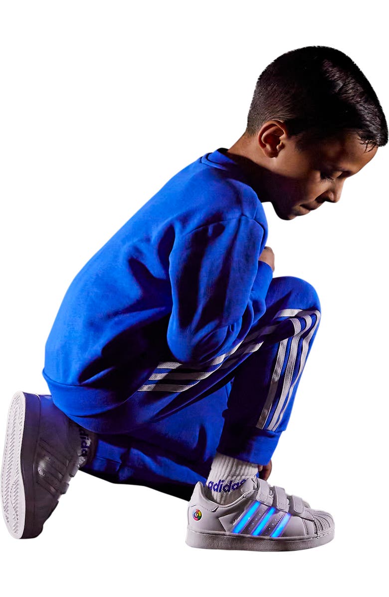 adidas Kids' Superstar LED Light-Up Sneaker, Alternate, color,