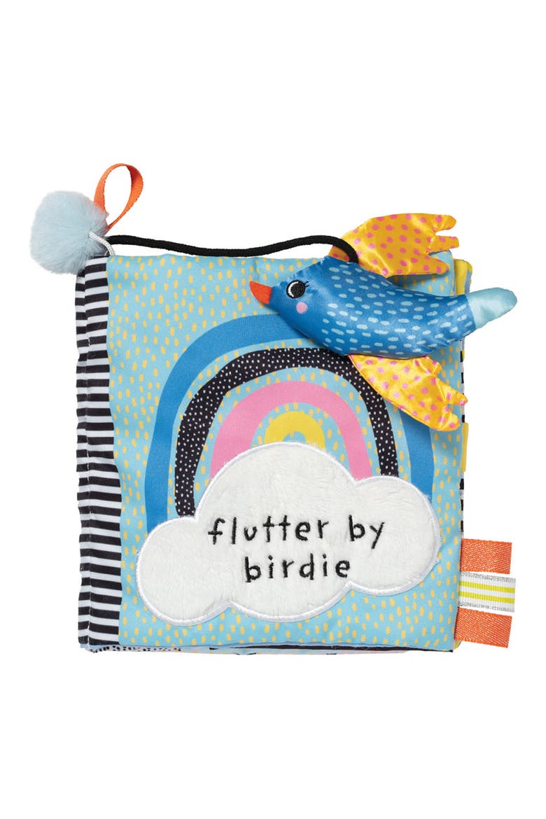 Fluttery by Birdie Soft Book, Main, color, MULTI-COLOR