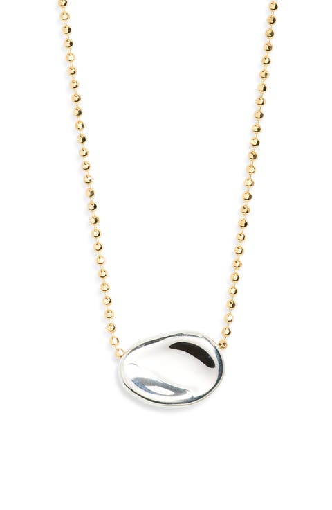 Oval Pendant Necklace
