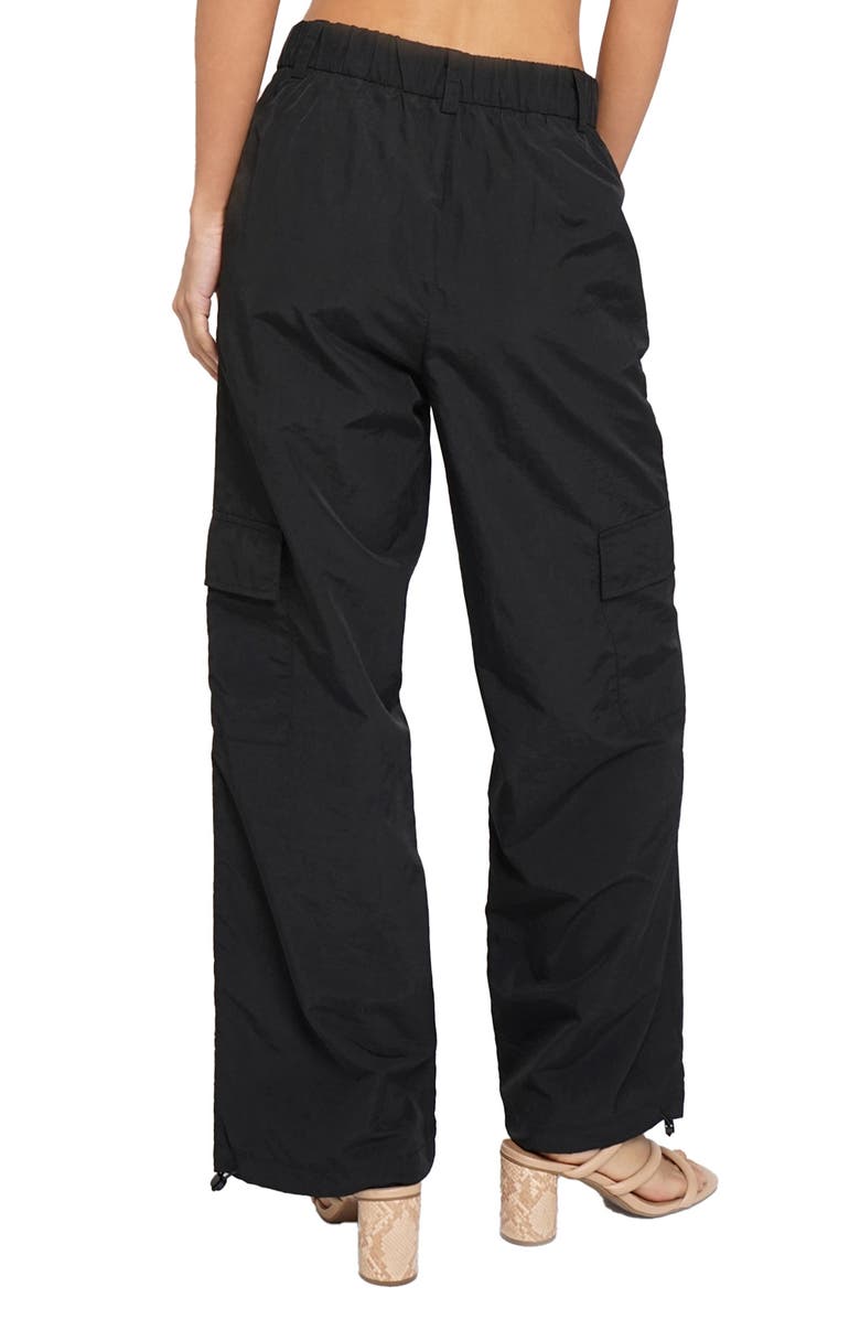 Know One Cares Nylon Cargo Pants, Alternate, color, 