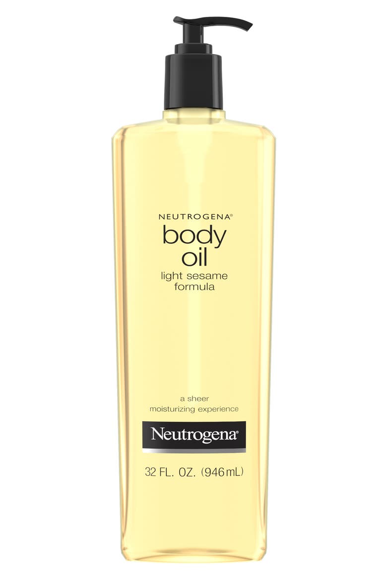 Light Sesame Formula Body Oil - 32 fl. oz., Main, color, NO COLOR