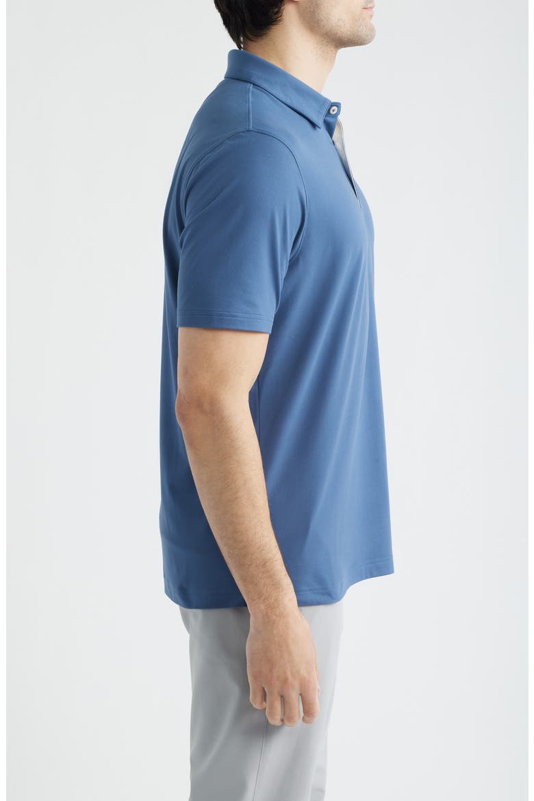 Solid Performance Golf Polo, Alternate, color, INDIGO