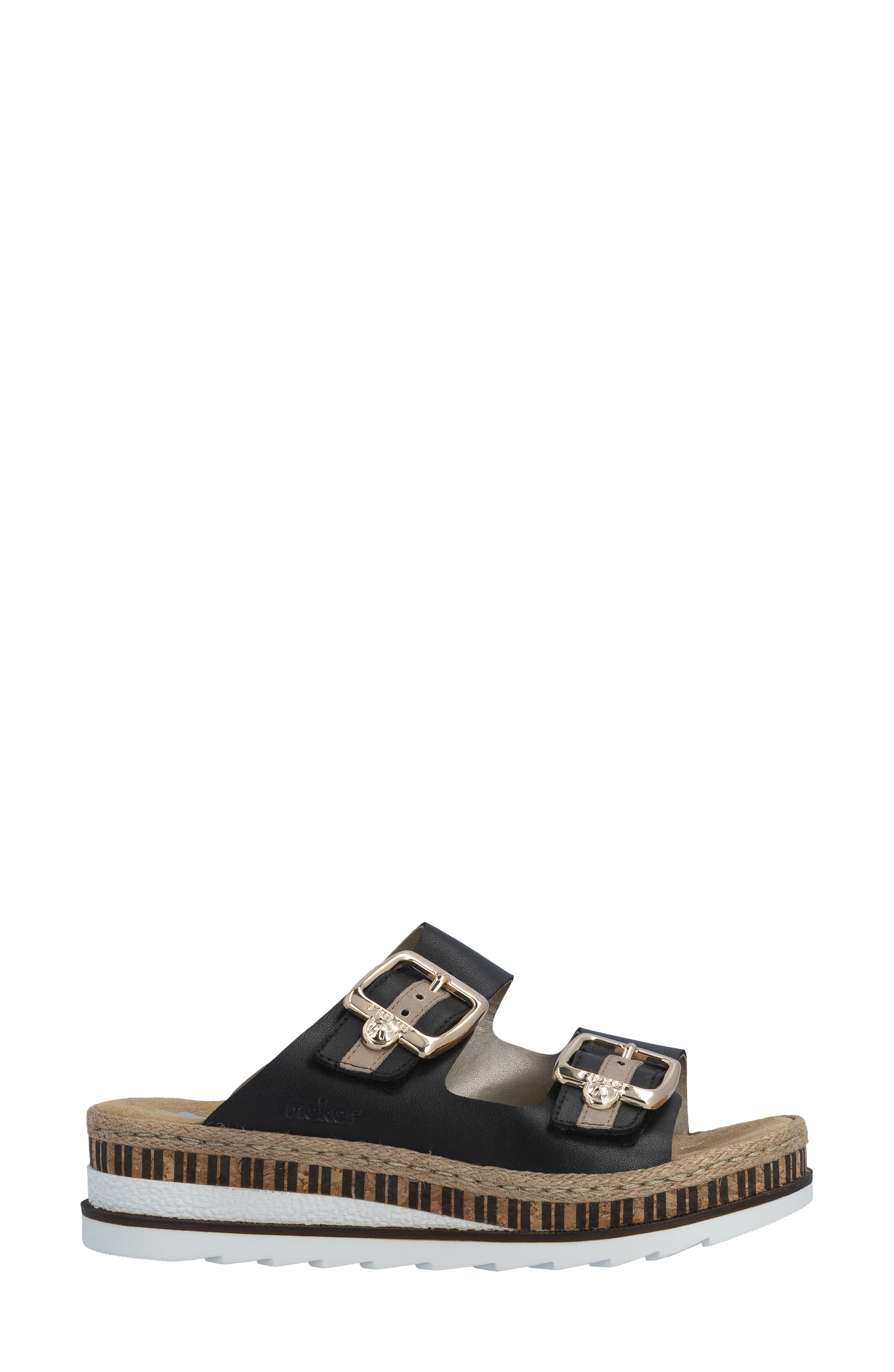Rieker Regina 55 Slide Sandal, Alternate, color, 
