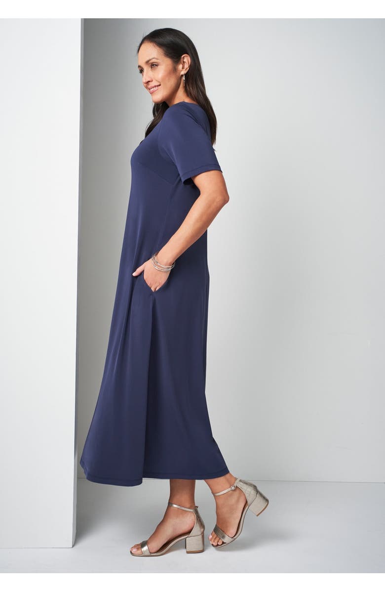 Jessica London Belted 4-Piece Wardrober, Alternate, color, Navy