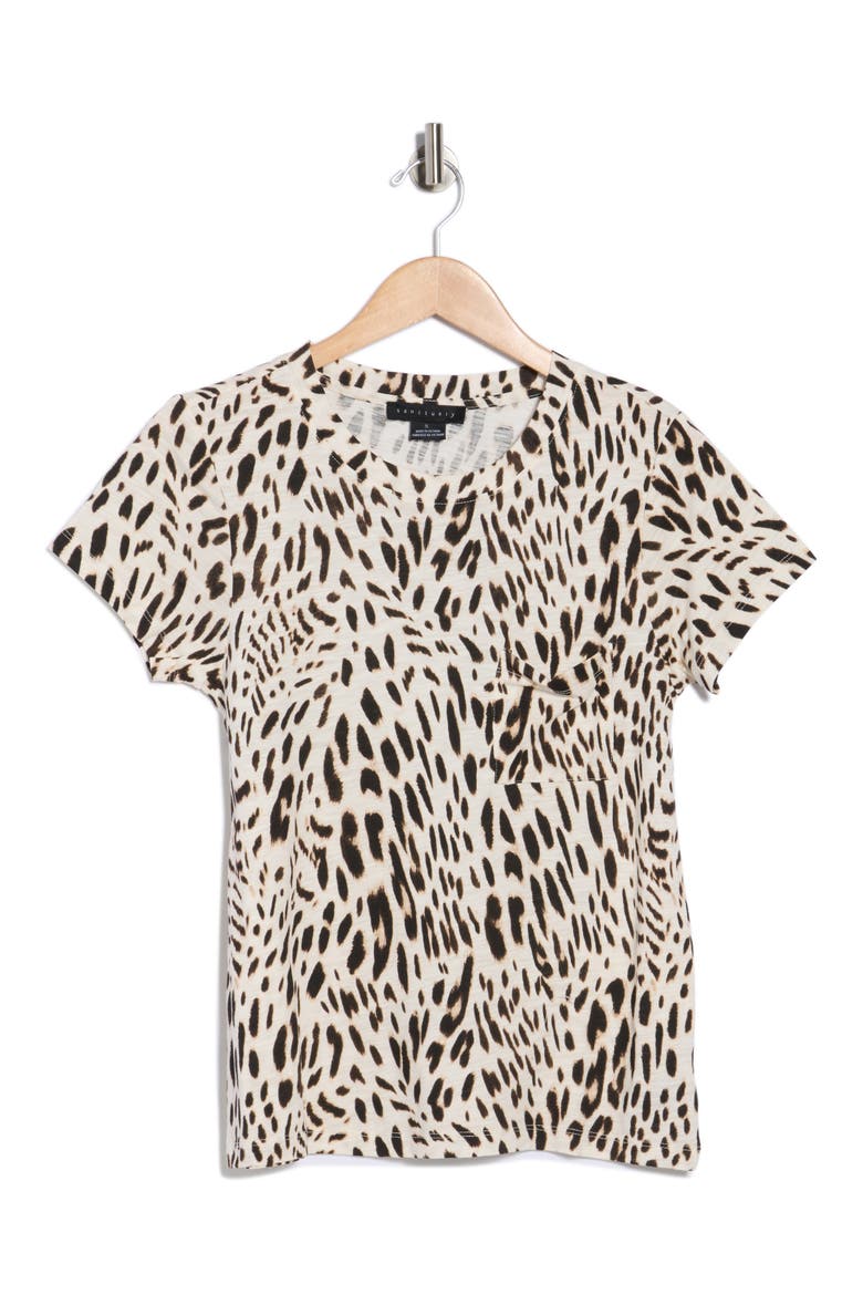 One Pocket T-Shirt, Alternate, color, WHITE/ MULTI