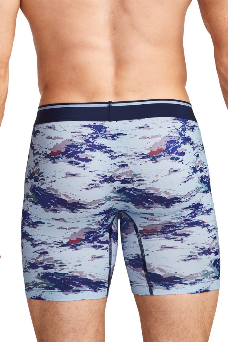 Men's EverActive Motion Stretch Microfiber 5" Boxer Brief - 3 Pack, Alternate, color, Impressionism