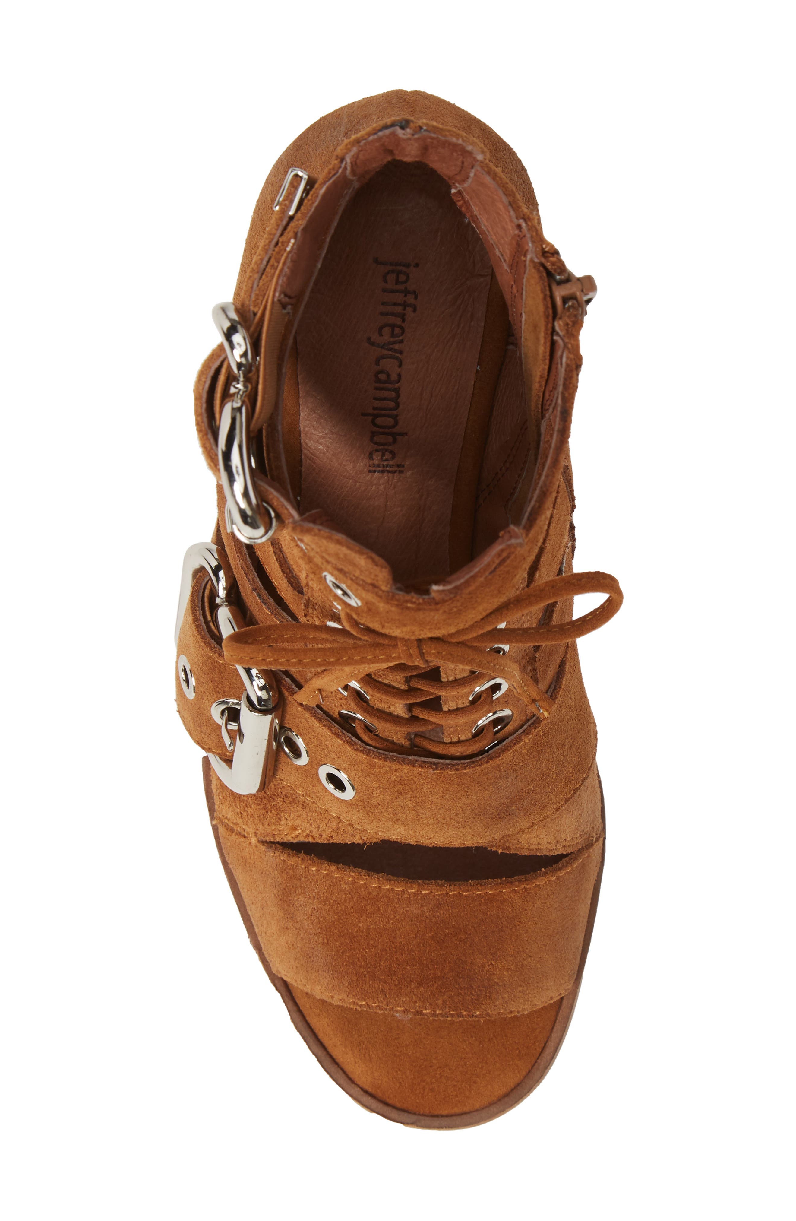 Jeffrey Campbell Harmonics Sandal, Alternate, color, Tan Suede