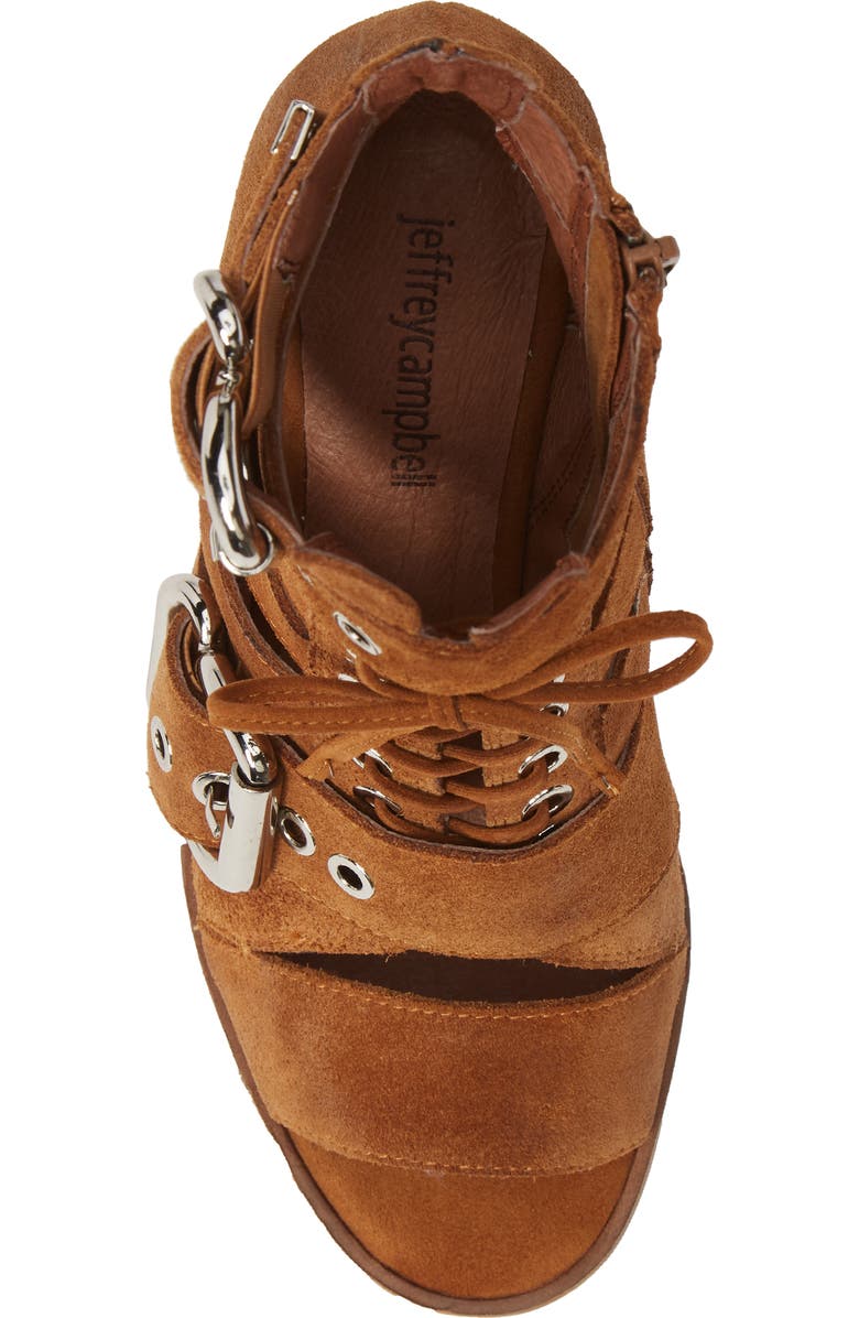 Jeffrey Campbell Harmonics Sandal, Alternate, color, Tan Suede