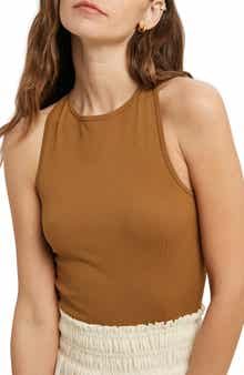 WISHLIST High Neck Racerback Tank