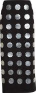 CONNER IVES Mother-of-Pearl Paillette Skirt