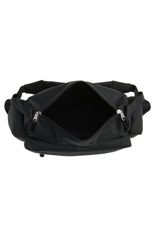 Balenciaga Small Explorer Multipocket Canvas Weekend Bag In Black