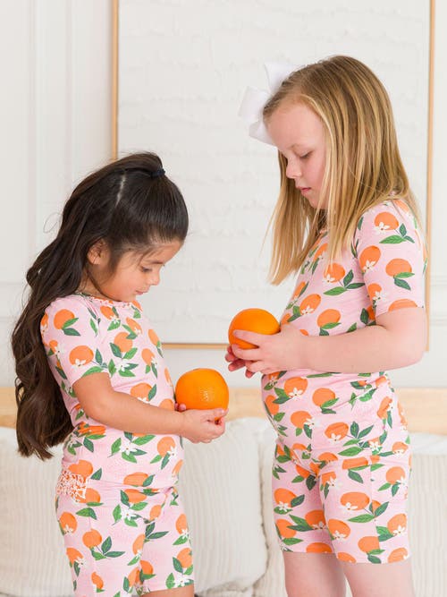 Rufflebutts Softsnooze Ruffle Short Sleeve Pajama Set In Multi