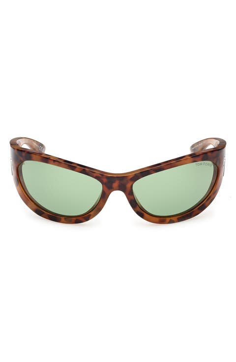Leona 62mm Cat Eye Sunglasses