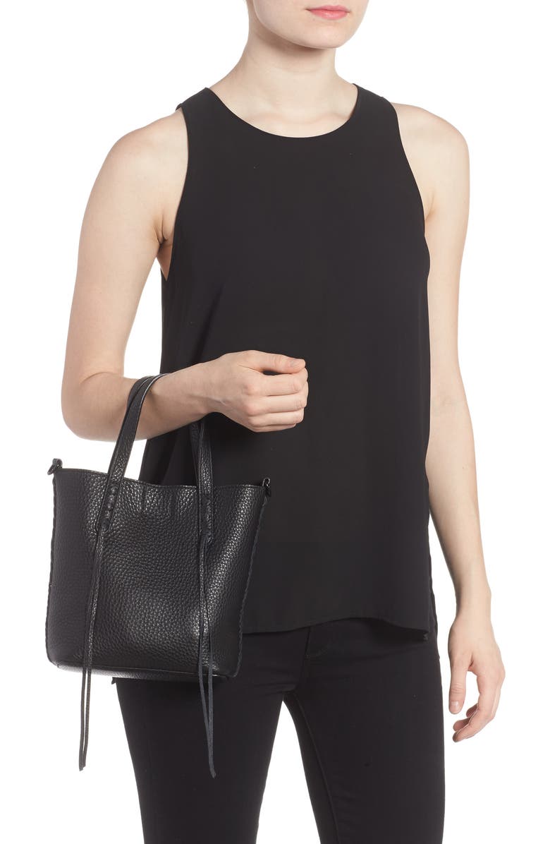Rebecca Minkoff Mini Leather Tote, Alternate, color,