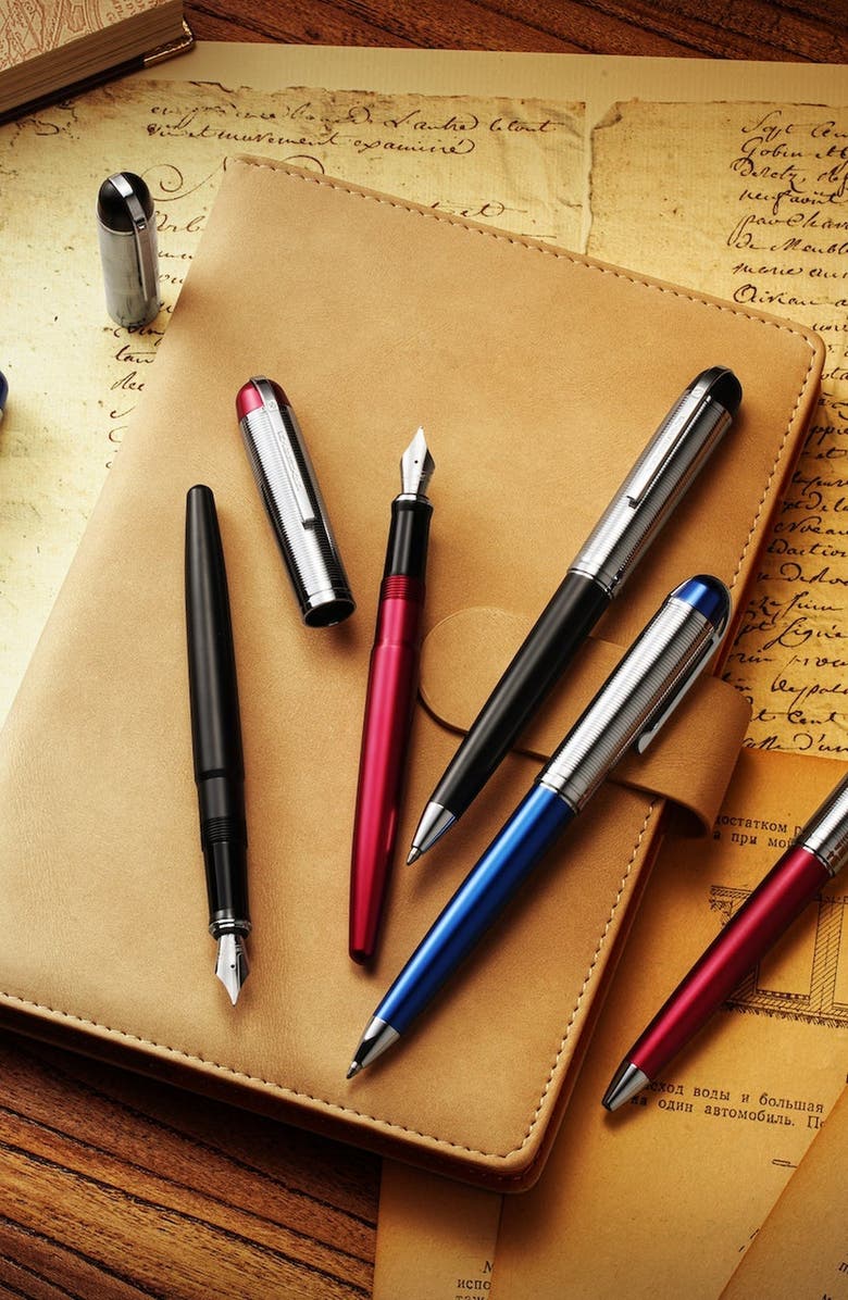 WAHL-EVERSHARP Skyline Black SIlver Ballpoint Pen, Alternate, color, Black / Silver