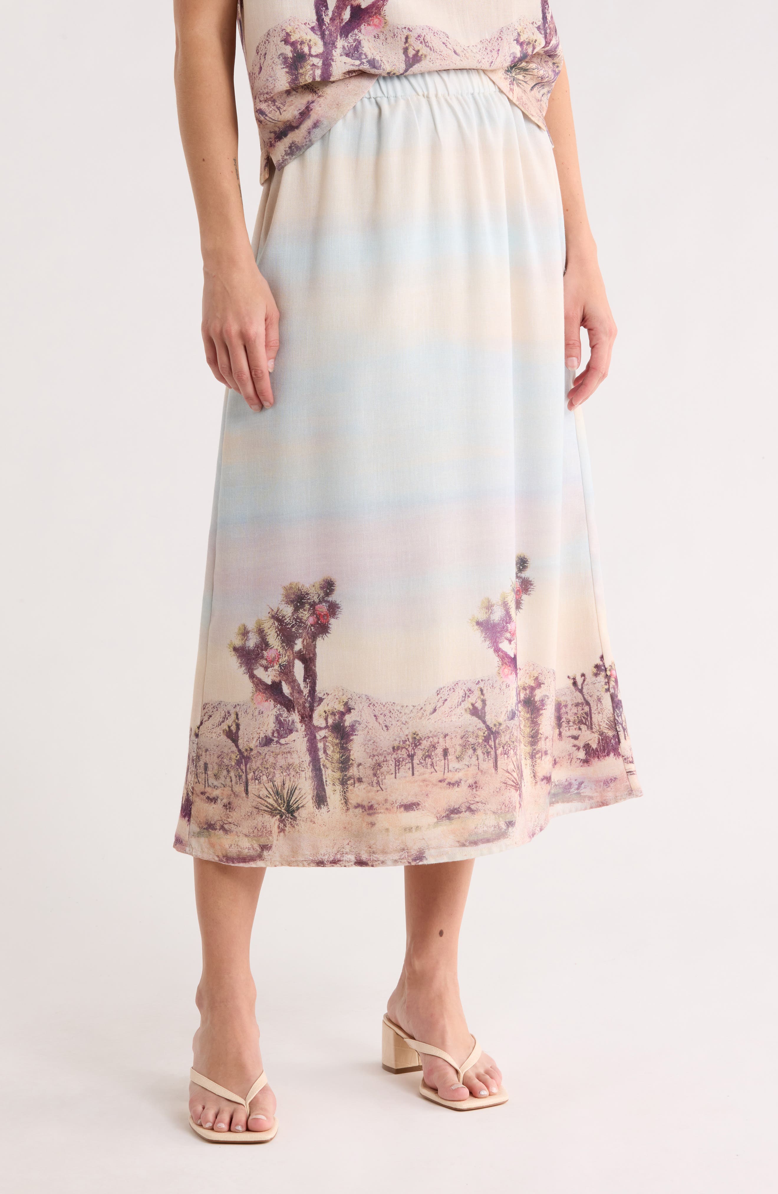 DR2 by Daniel Rainn Desert Scent Maxi Skirt