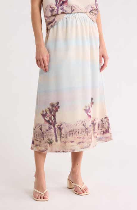 DR2 by Daniel Rainn Desert Scent Maxi Skirt
