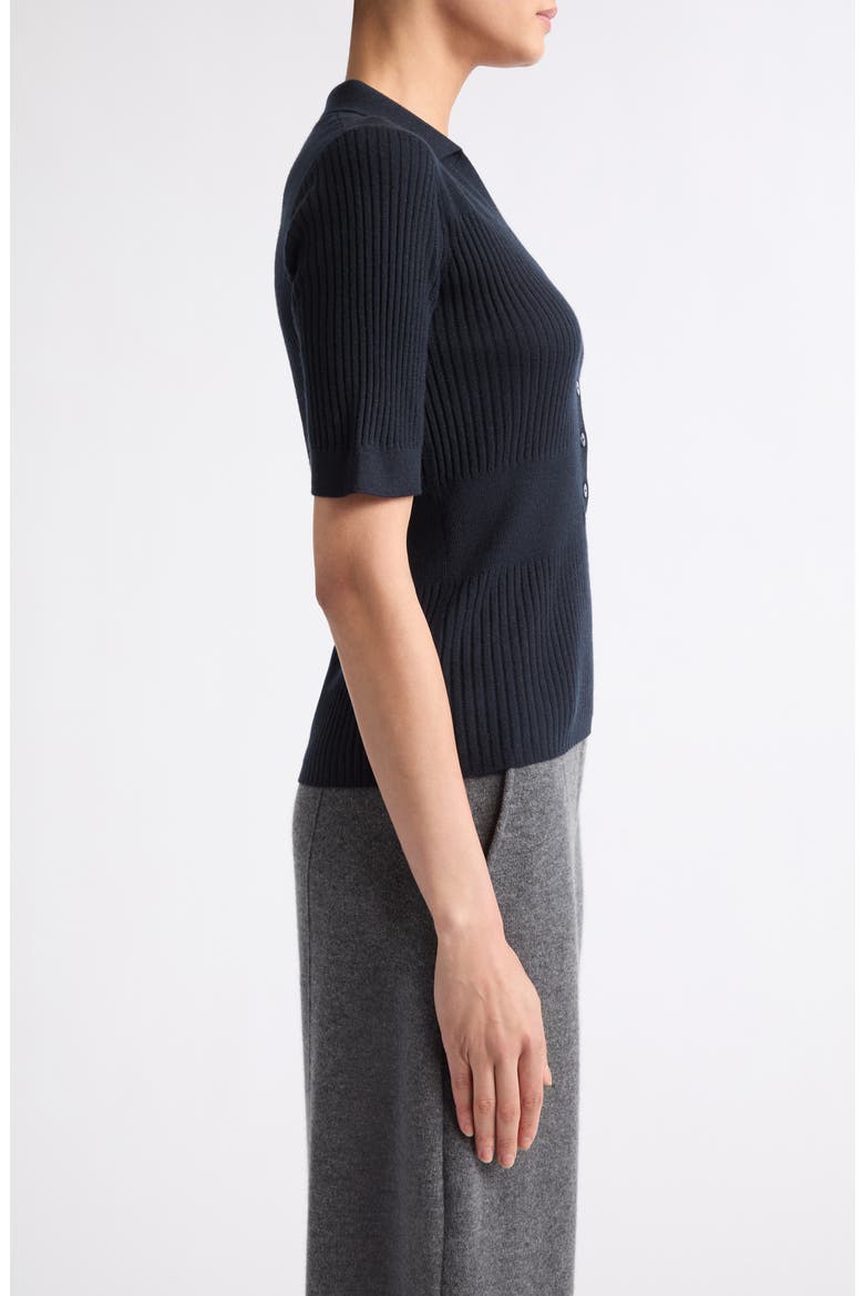 Malie Cashmere Pullover Sweater, Alternate, color, NAVY