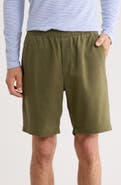 Vince Linen & Cotton Pull-On Shorts
