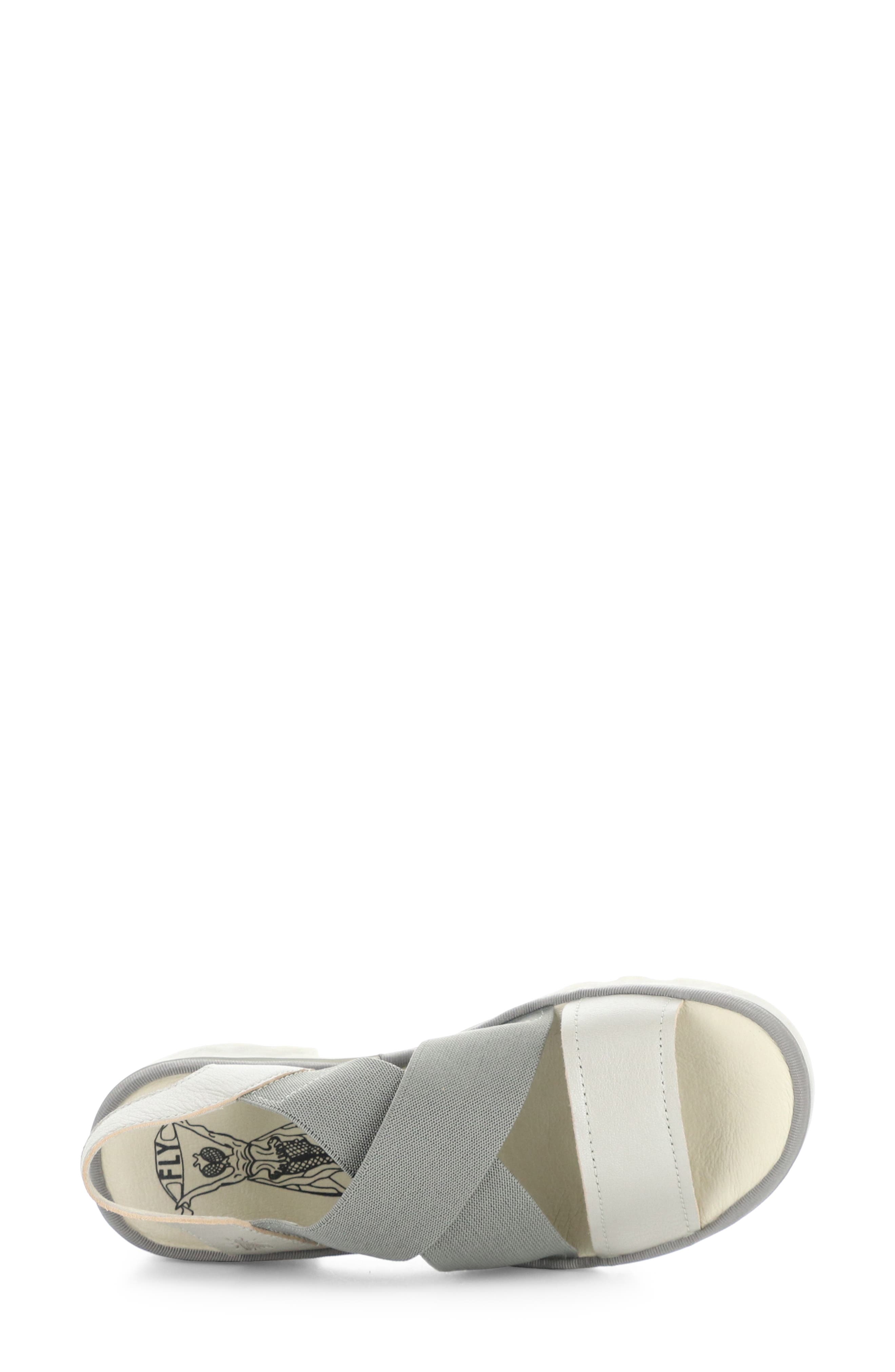 Taji Platform Slingback Sandal, Alternate, color, SILVER BORGOGNA