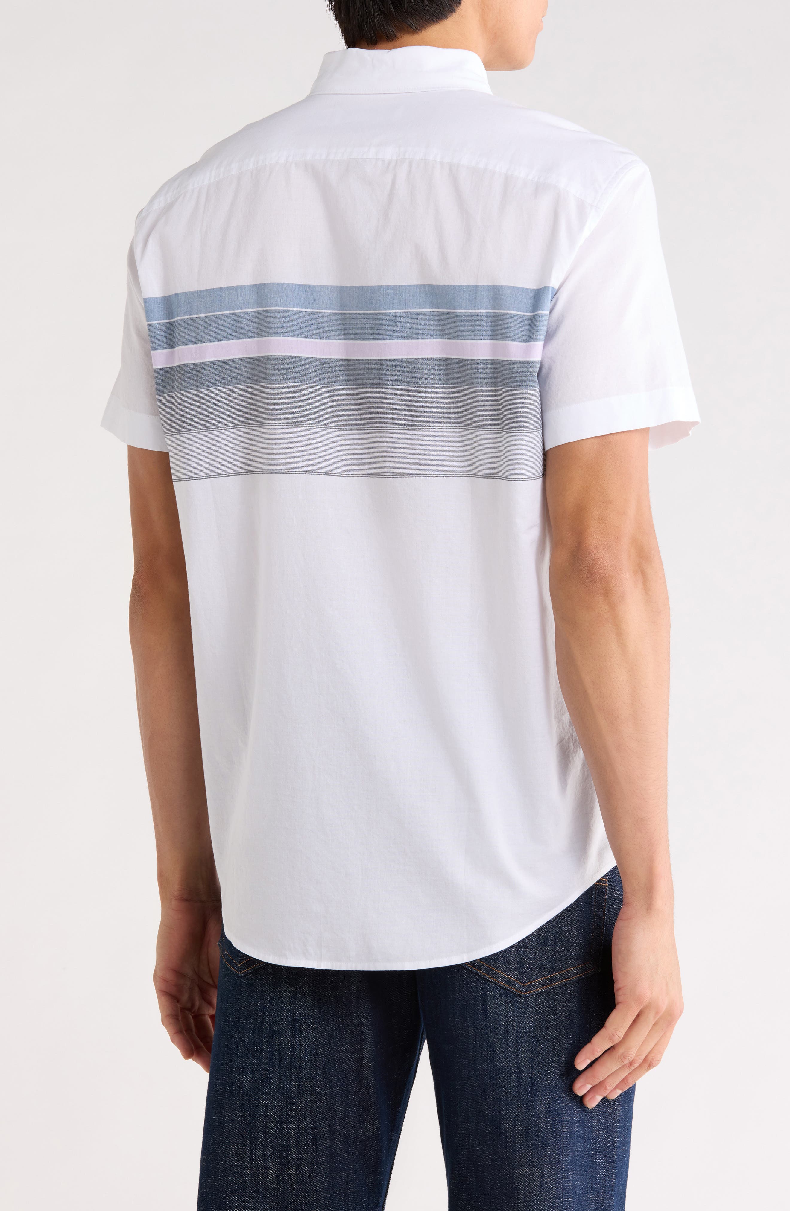 Lawn Cotton Button-Down Shirt - image 2