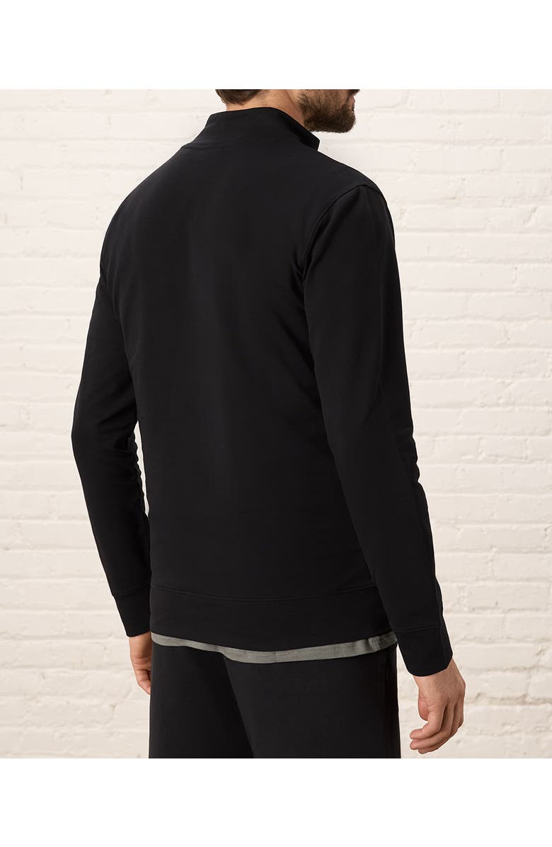 Pact Organic Cotton Stash French Terry Quarter Zip, Alternate, color, 