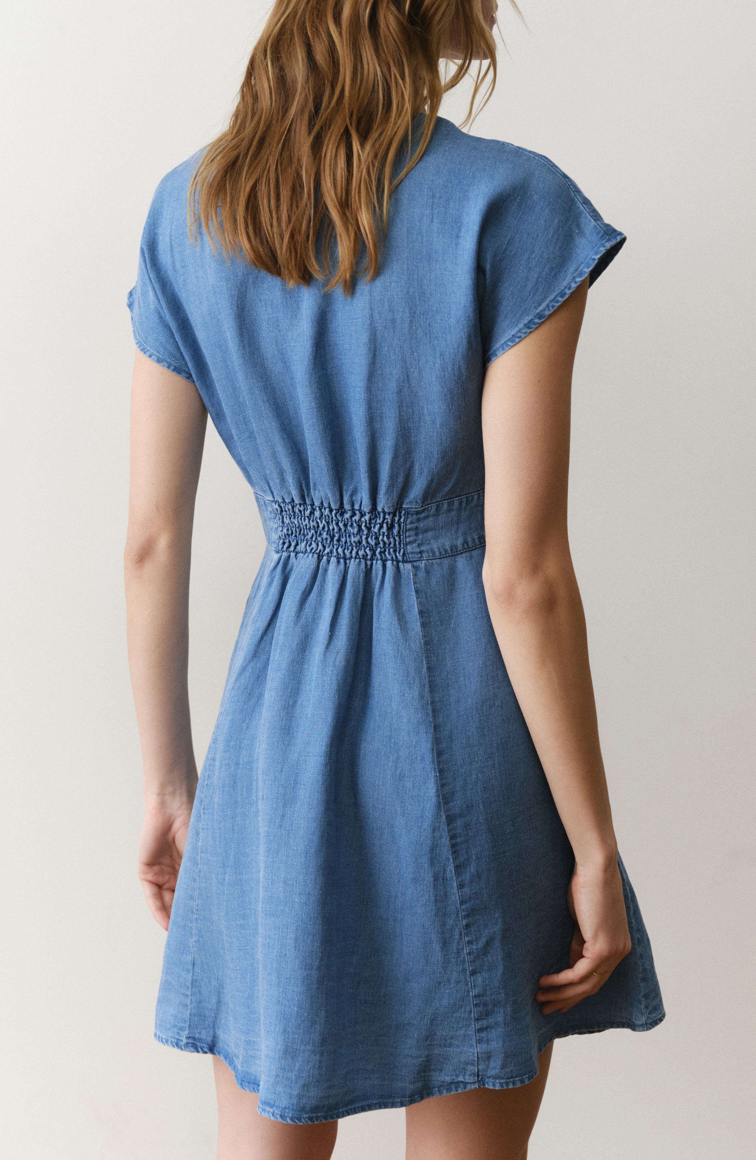 Camila Denim Minidress - image 2
