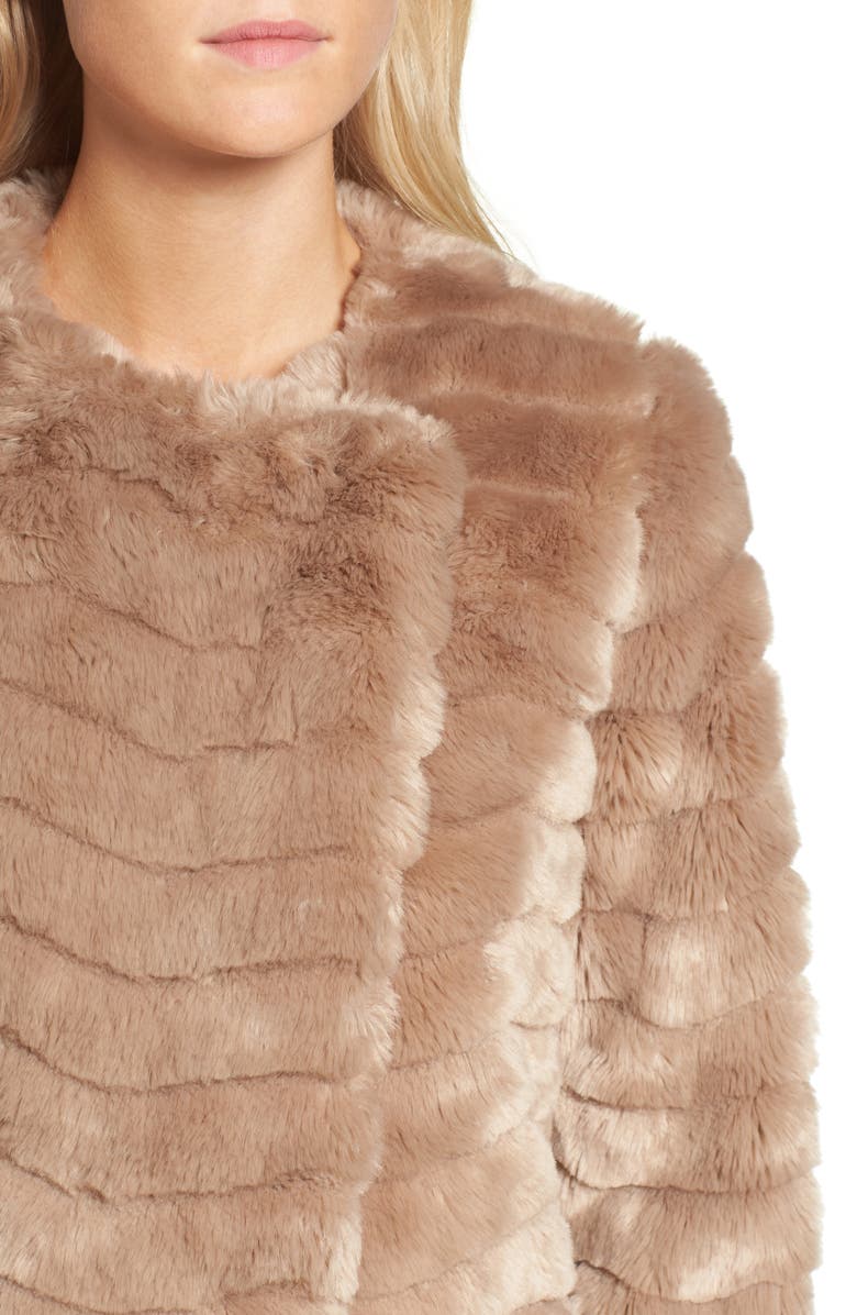 BB Dakota by Steve Madden BB Dakota McCoy Faux Fur Coat, Alternate, color, 