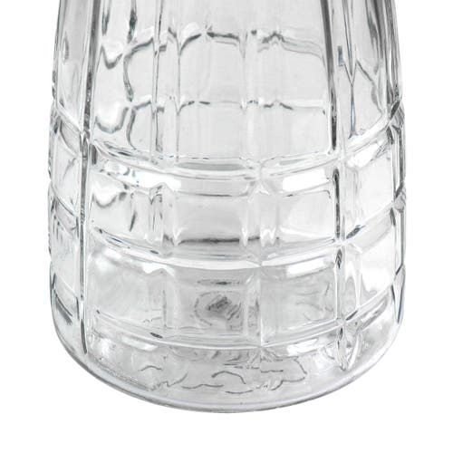 Gibson Home Jewelite Glass Pitcher And Tumbler Set In Transparent