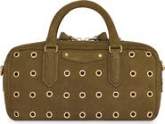 Rebecca Minkoff Industry Grommet Leather Bowler Bag