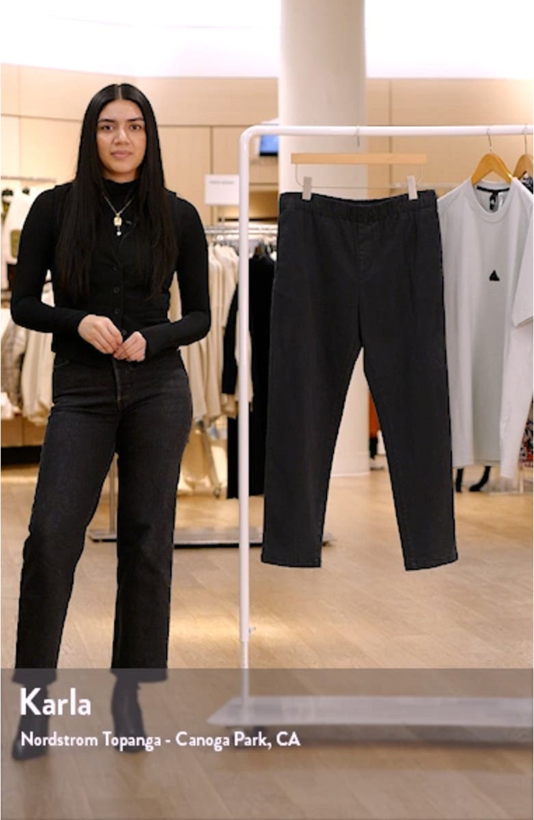 Julian Cotton Blend Pants, sales video thumbnail