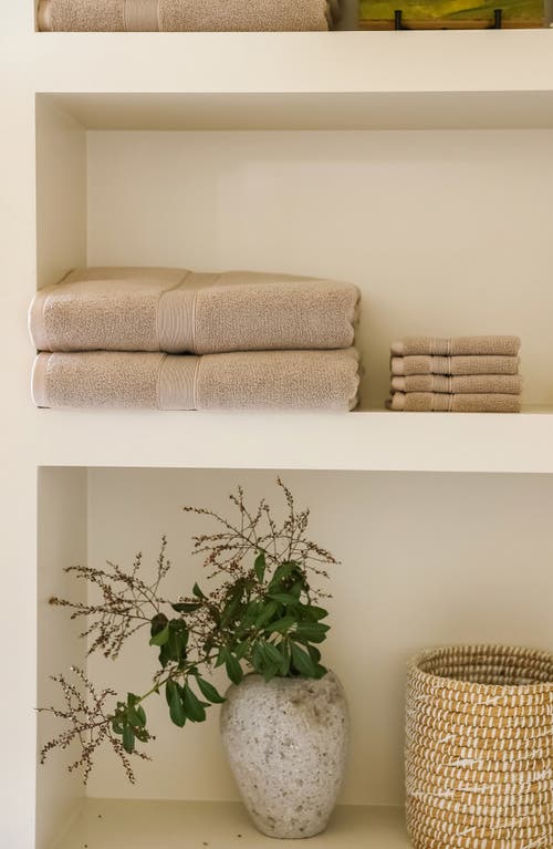 Cozy Earth Luxe Set Of 2 Bath Towels In Brown