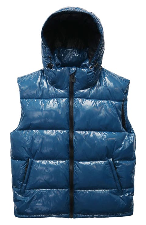 Ledger Hooded Puffer Vest