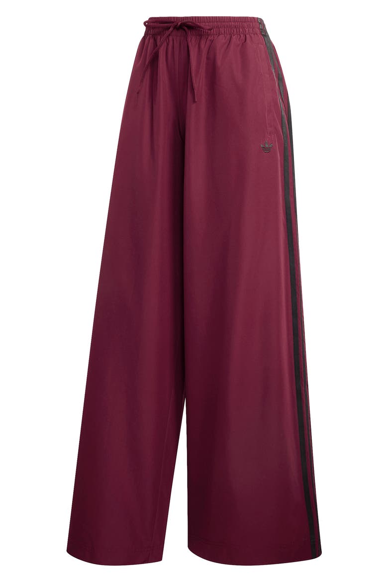 Firebird Wide Leg Track Pants, Alternate, color, MAROON/ BLACK