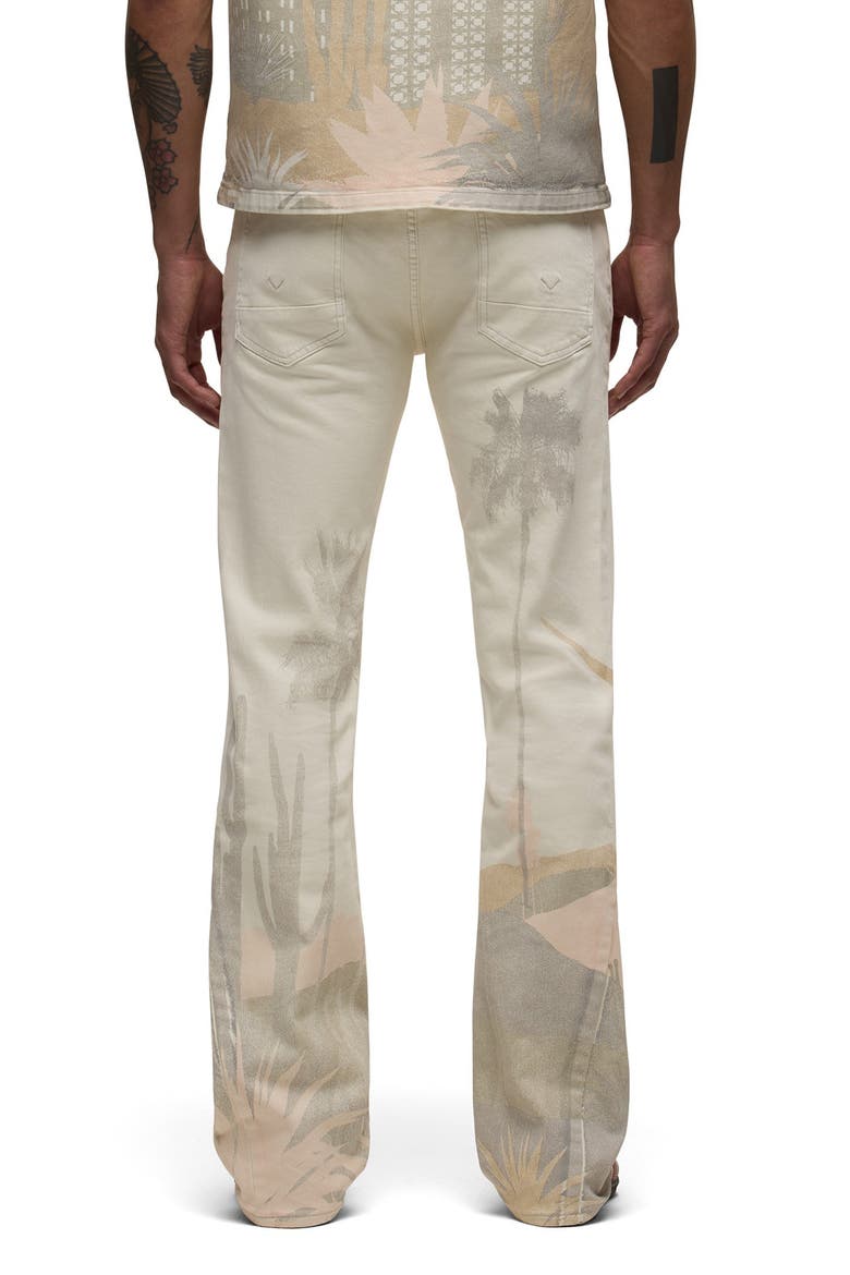 Walker Kick Flare Jeans, Alternate, color, NATURAL DESERT