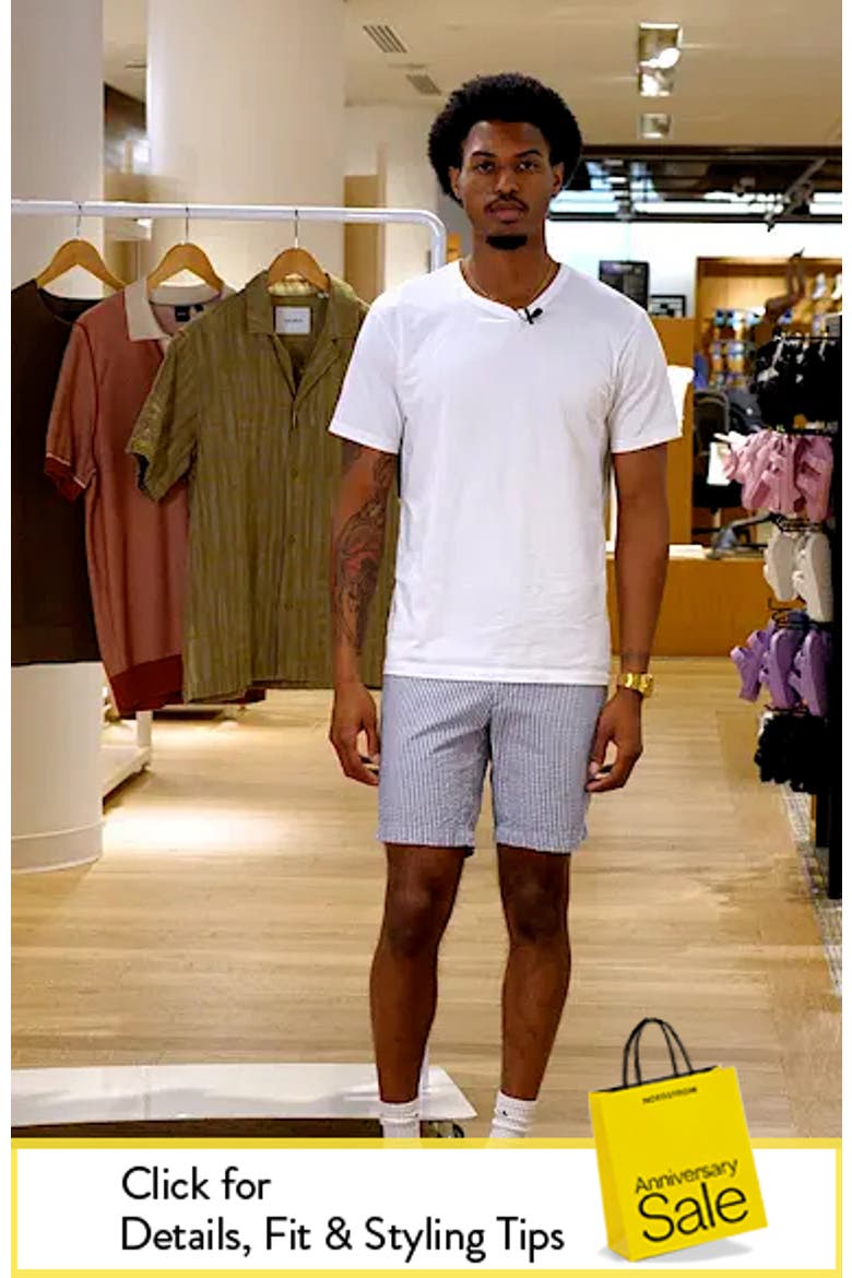 Wanderer Seersucker Stripe Chino Shorts video