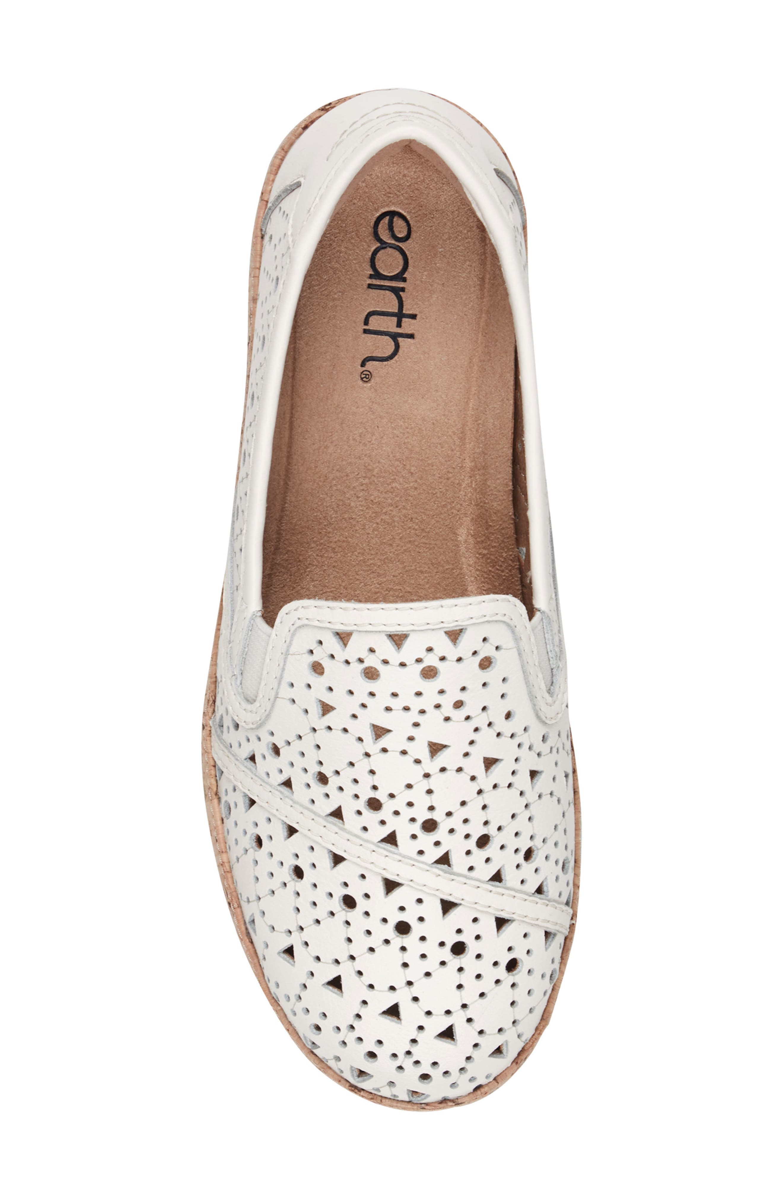 Earth<sup>®</sup> Tomlyn Perforated Loafer, Alternate, color, White