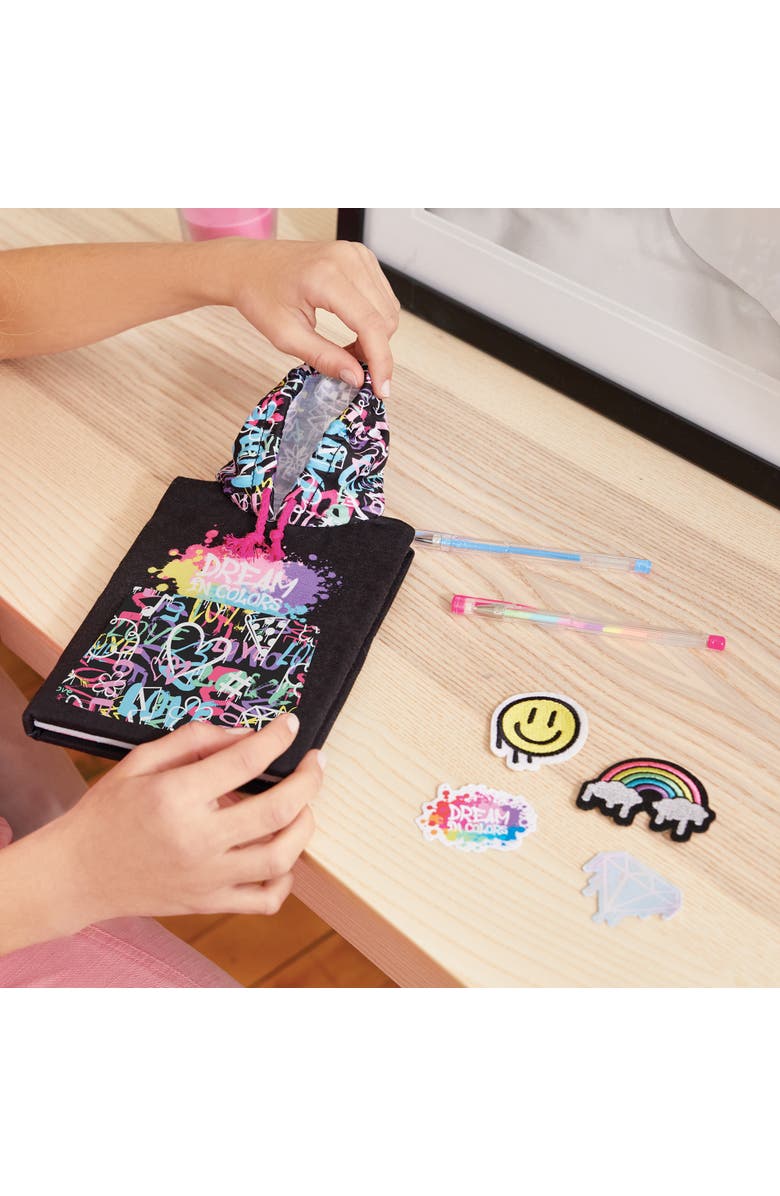 Three Cheers For Girls Street Style Journal Set 7 Piece Set 160 Page Lined Journal, Alternate, color, Multicolored