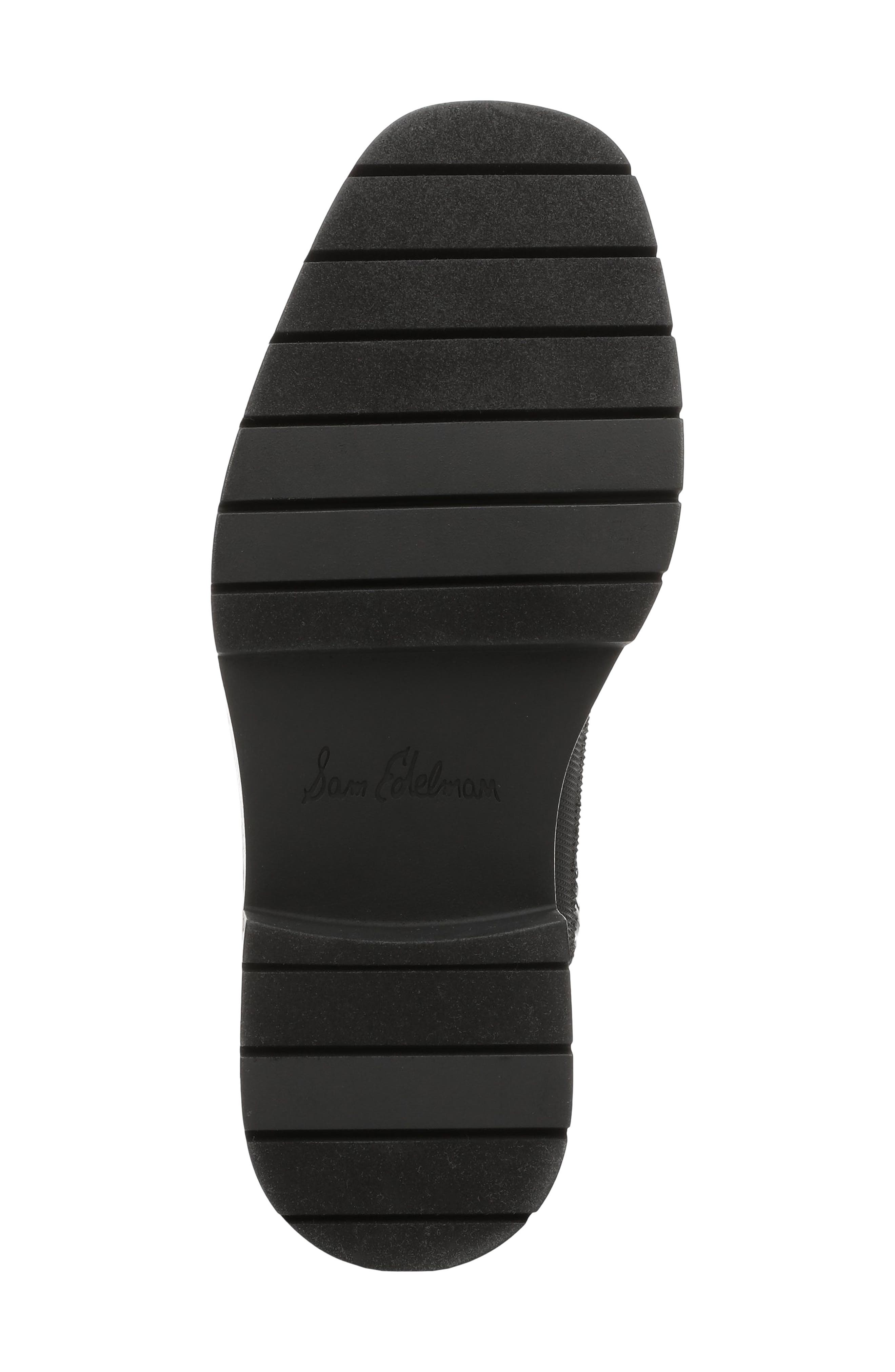 Linn Weave Chelsea Boot, Alternate, color, BLACK